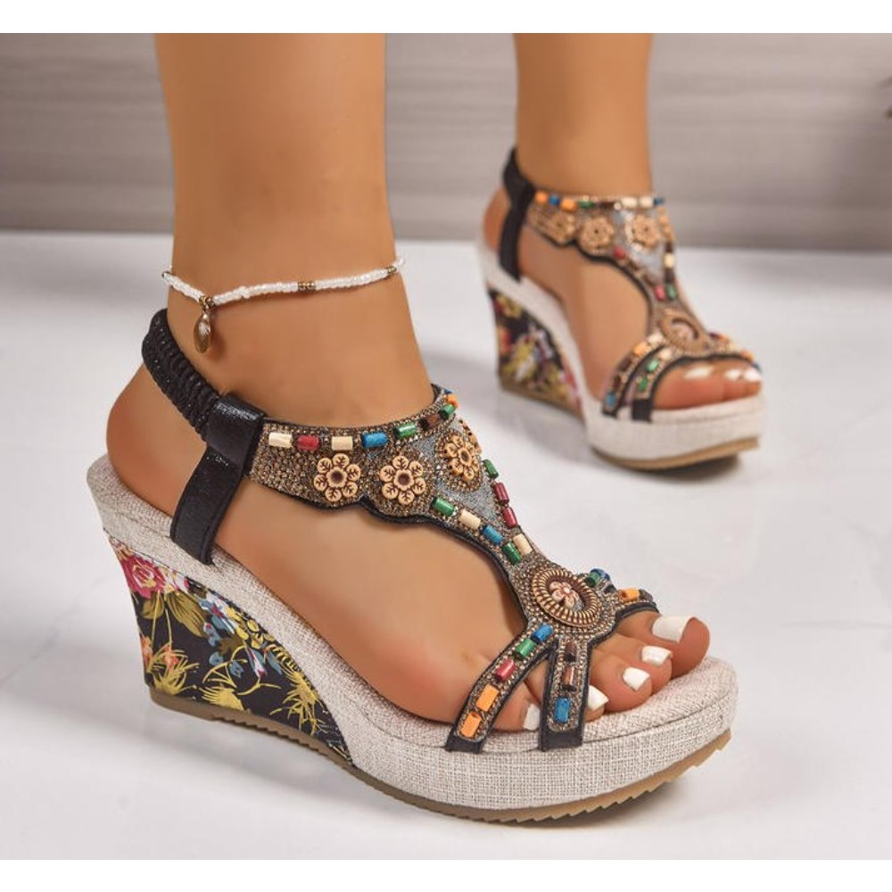 Damskie skórzane letnie sandał – Summer Clothing Stores recenzja i cena