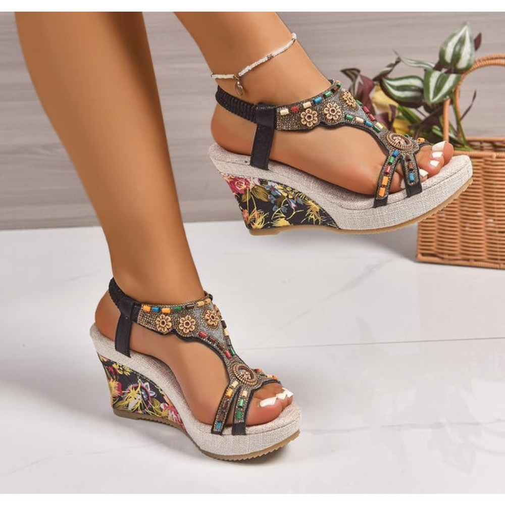 Damskie skórzane letnie sandał – Summer Clothing Stores recenzja i cena