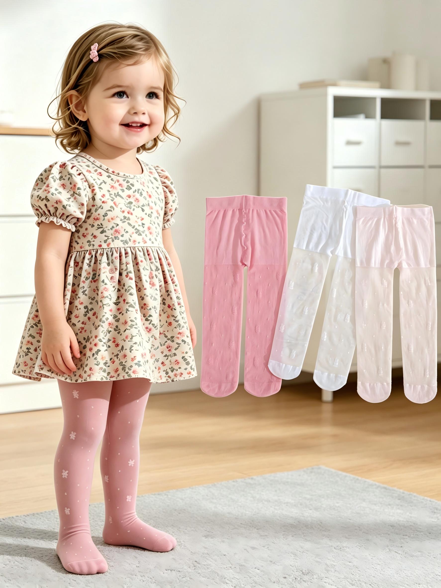 3-pak Rajstopy dla małych dzie – Summer Clothing Baby Girl recenzja i cena
